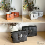 Sac bandoulière jade en trois couleurs