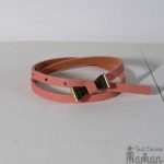 Ceinture papilio fille rose