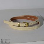 Ceinture Myria beige fille