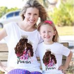 Tee-shirt princesse comme maman