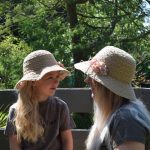 Chapeau de paille mère fille
