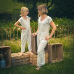 Combinaison mère fille assortie