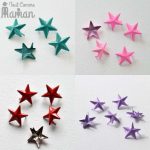 Lot de 10 clous étoiles CANDY