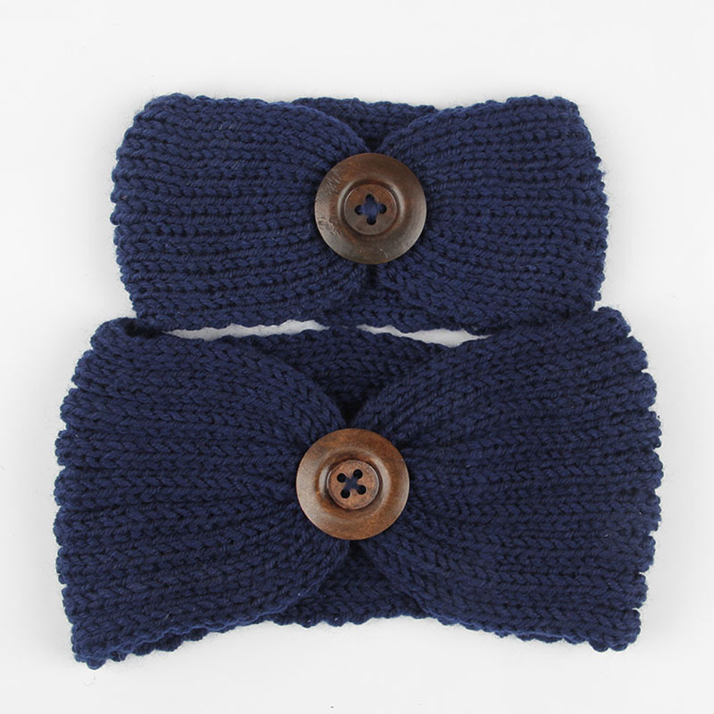 Lot De 4 Bandeaux En Laine Avec Perles – Élastique, Cache-oreilles – Accessoire Hiver élégant Pour Femmes