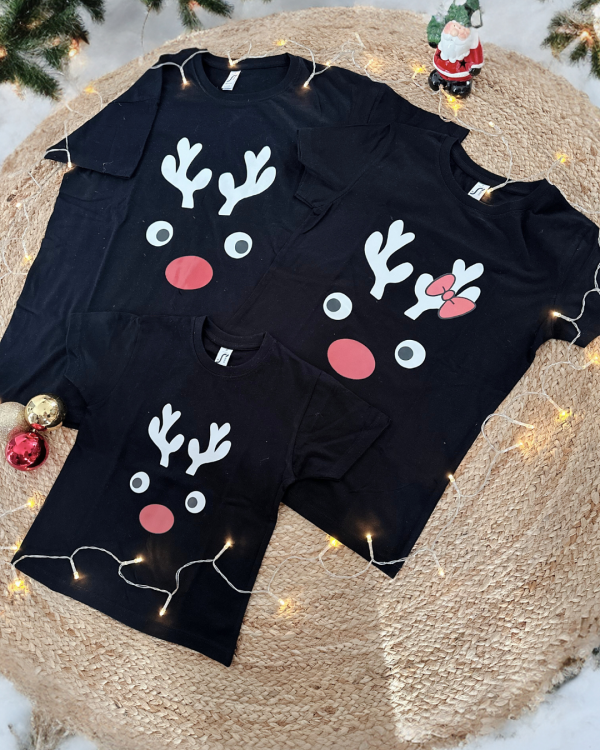 tee-shirt famille pour Noël
